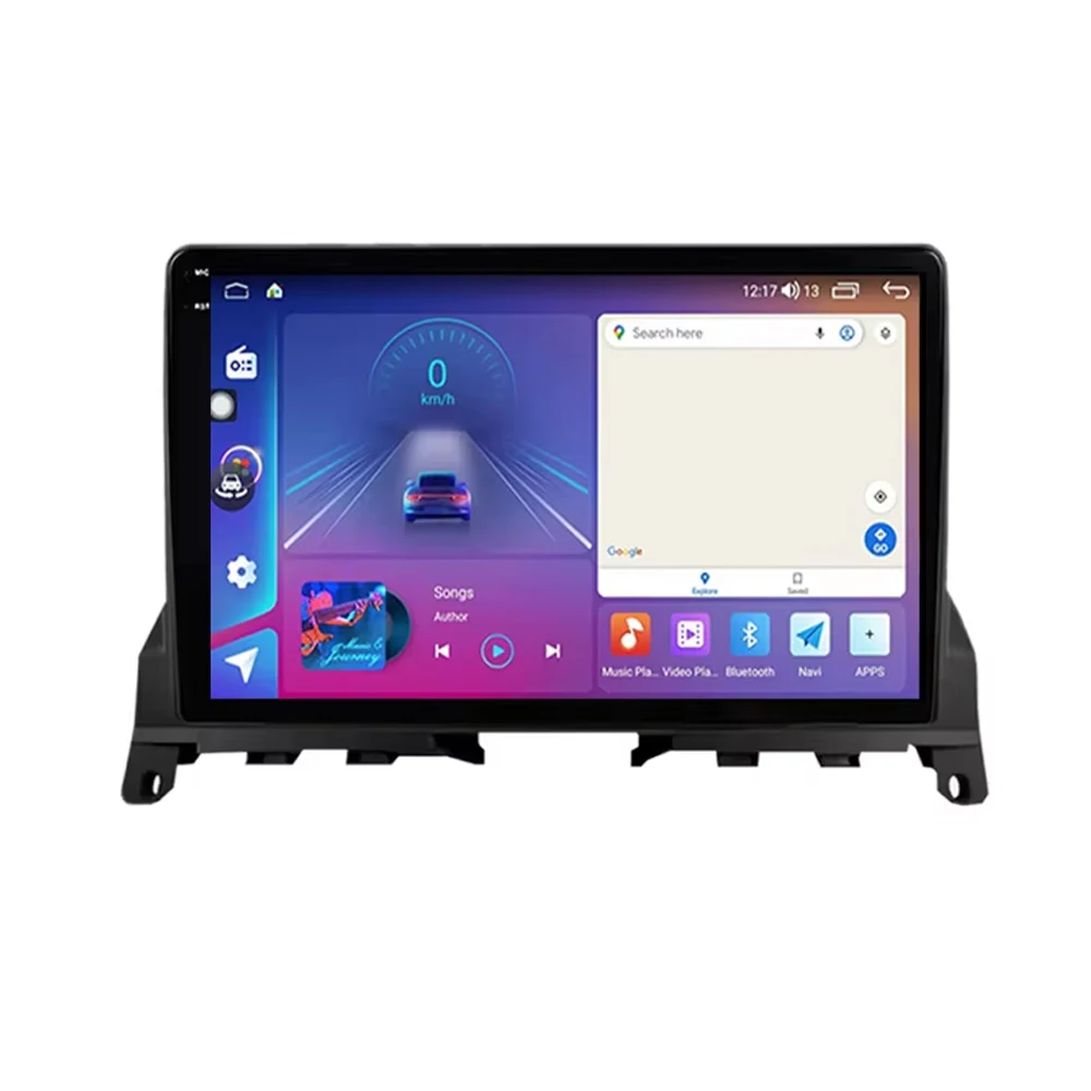 Autoradio Voor Mercedes-Benz C-Klasse W204 S204 2007-2010 Android Auto Speler Wireles Carplay 8core autoradio Multimedia Stereo - afbeelding 2