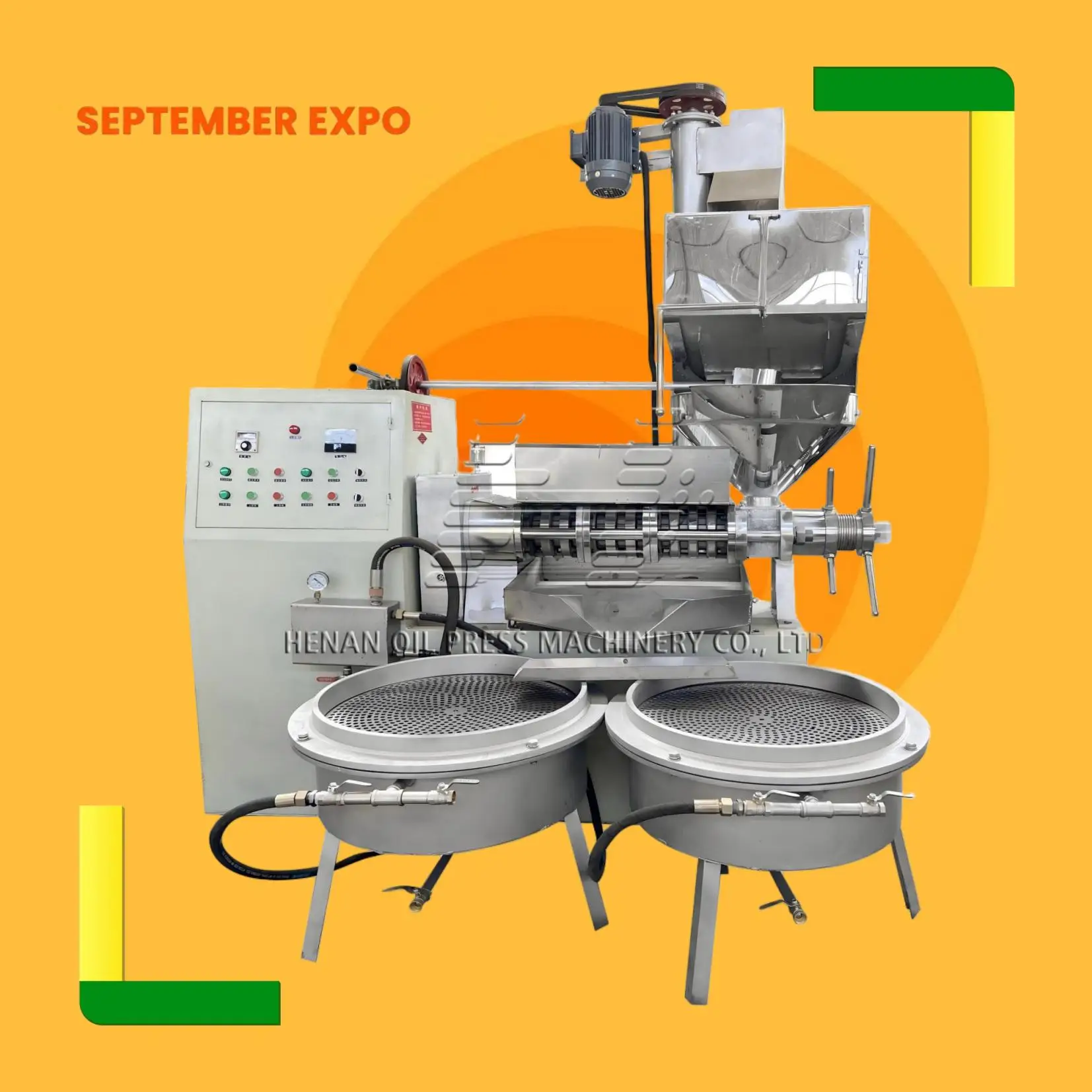 Hot SellingCold Press Oil Expeller Machine 6yl 150 160 Oil Press Machine Industrial Cooking Oil Pressing Machine