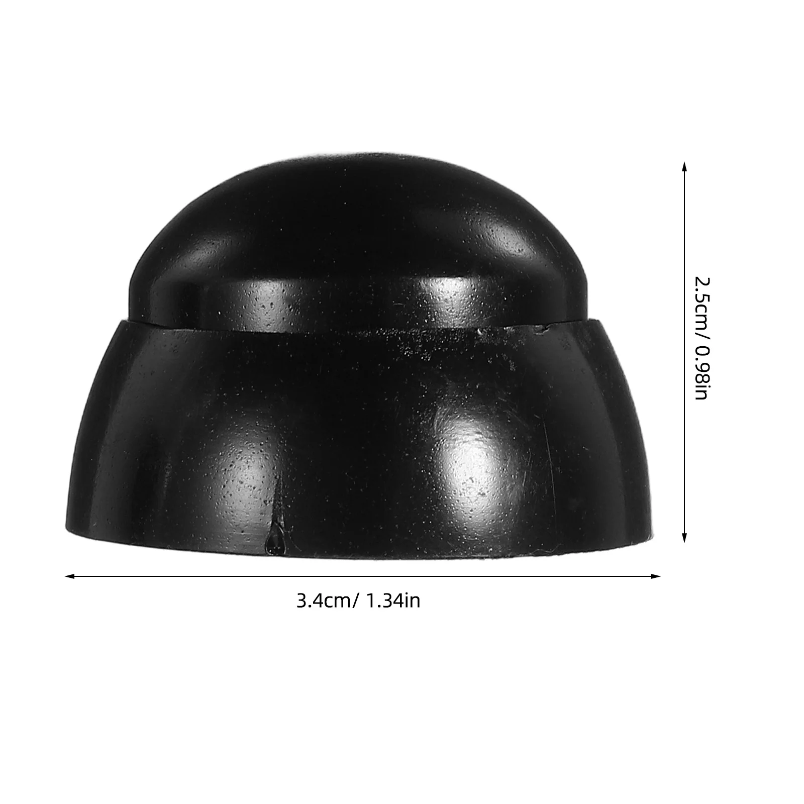 10 قطع من أغطية صامولة بلاستيكية ملونة زاهية لأغطية أمان ملعب البراغي - أغطية حماية لولبية سهلة التركيب أغطية قبة المسمار #6