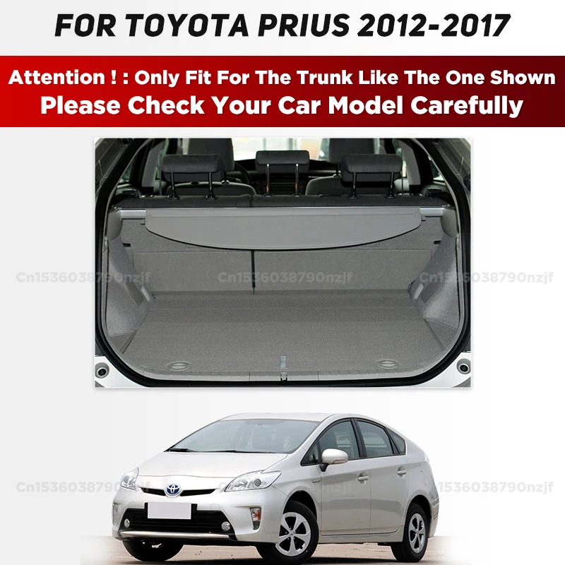 

Подкладка багажника для Toyota Prius 2012-2017 16 15 14 13, всепогодный коврик в багажник, ковер с защитой спинки, аксессуары для грузового коврика