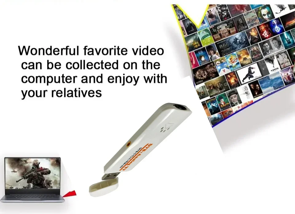 الرقمية DVB t2 PVR التناظرية USB عصا التلفاز موالف دونغل PAL/NTSC/SECAM مع هوائي استقبال HDTV عن بعد ل DVB-T2/DVB-C/FM/DVB/AV