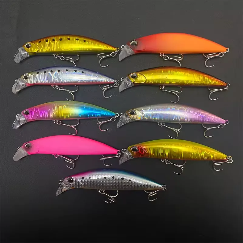 Swimbait pesado hundible para lubina, fundición larga andador playa