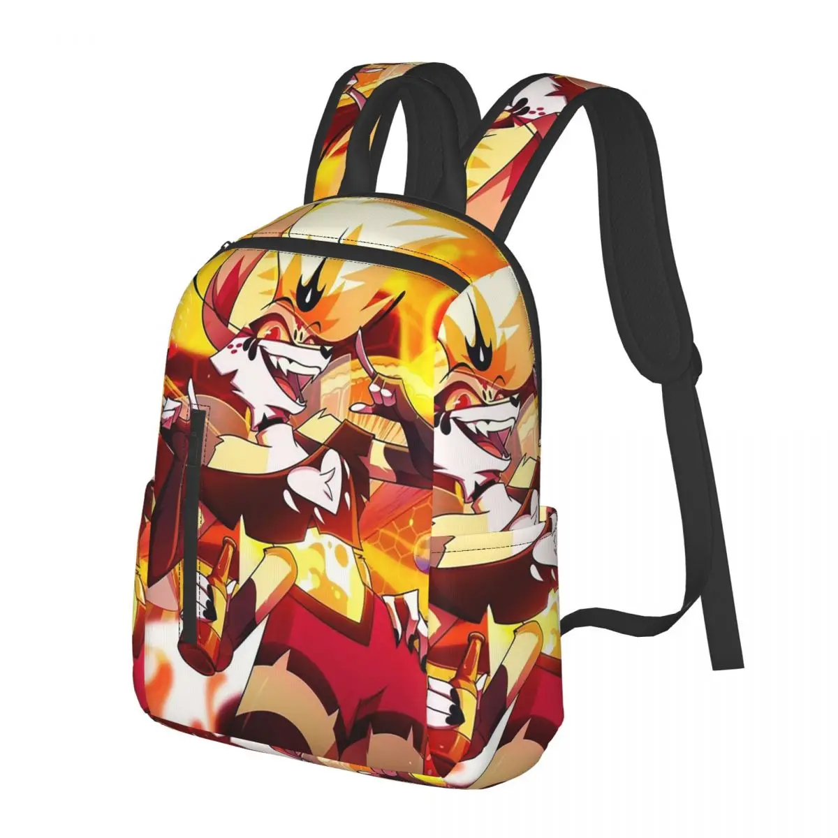 

Helluva Boss Beelzebub Student Backpack School Bag Hiking Travel Daypack for Men Women Bookbag Shoulder Bags