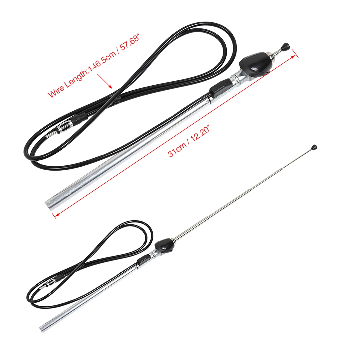 UXCELL Car Radio Aerial for Toyota 4 Runner Hilux Surf 1989-1997