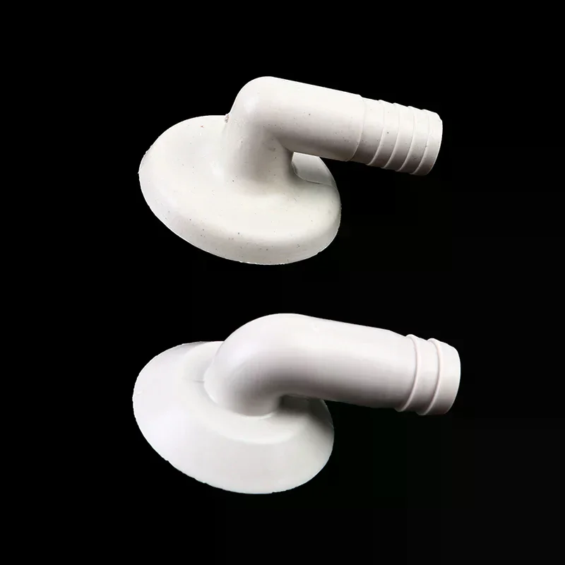 Air Conditioner Ac External Unit Drain Hose Connector Elbow Fitting With Rubber Ring