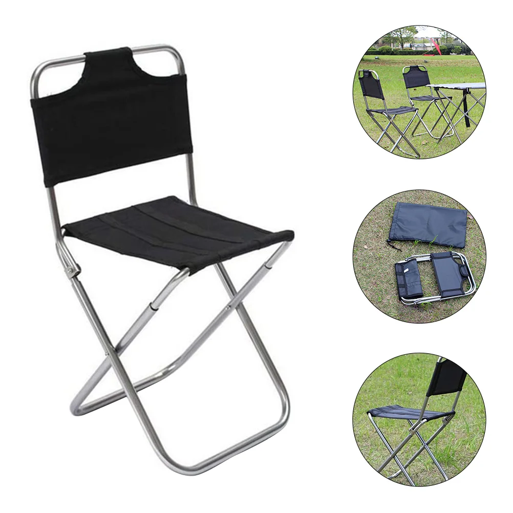 

Compact Outdoor Chair Portable Stool Lounge Chairs Chaise Lounges Camping Folding Picnic Barbecue Cloth