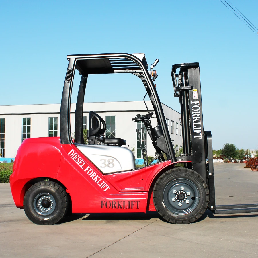 

3.8T Forklift for Heavy Pallets & Building Materials | CE Certified, Customized & Factory Direct Price | Durable