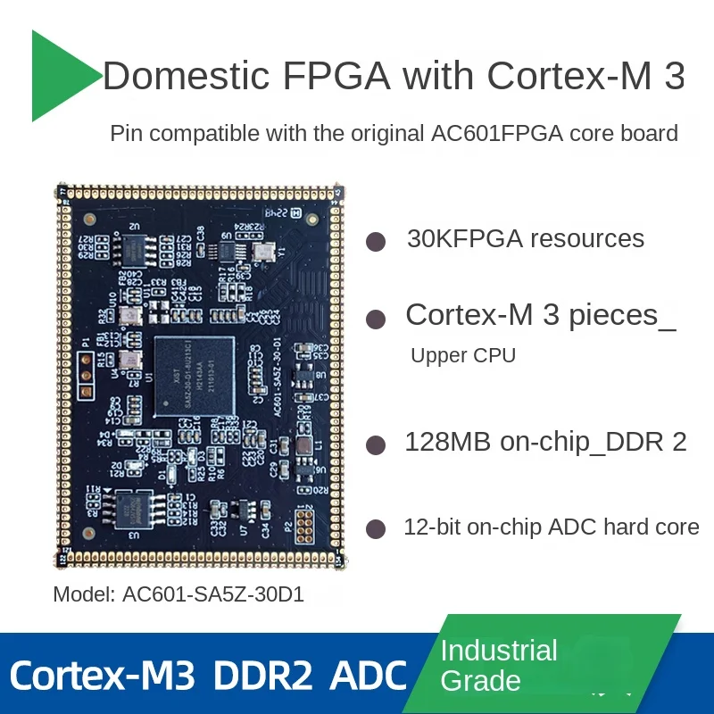 SoC FPGA Core Plate Cortex-M3 DDR2 ADC AC601