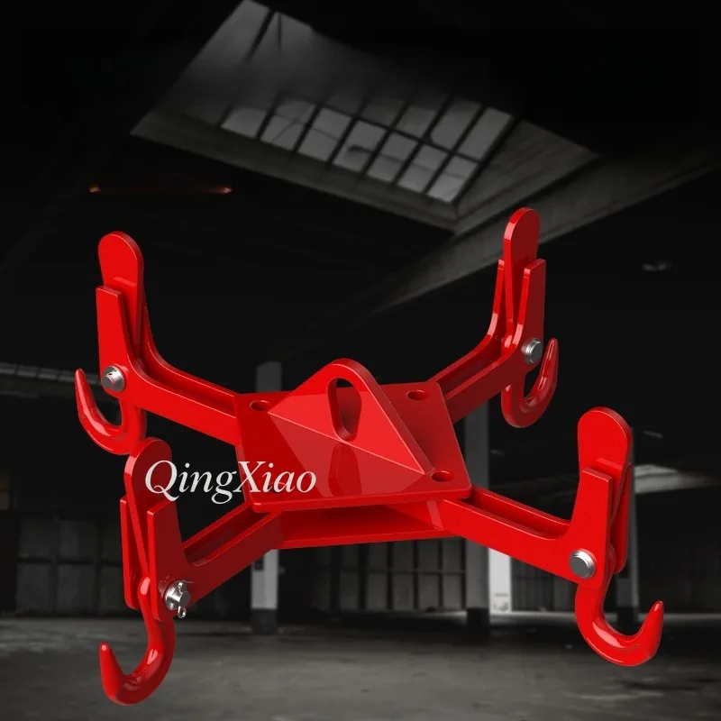 Automatic Unhooking Hook Forklift Ton Bag Lifting Hanger Unhooking Device Bulk Bag Lifting Tool For Industrial Material Handling