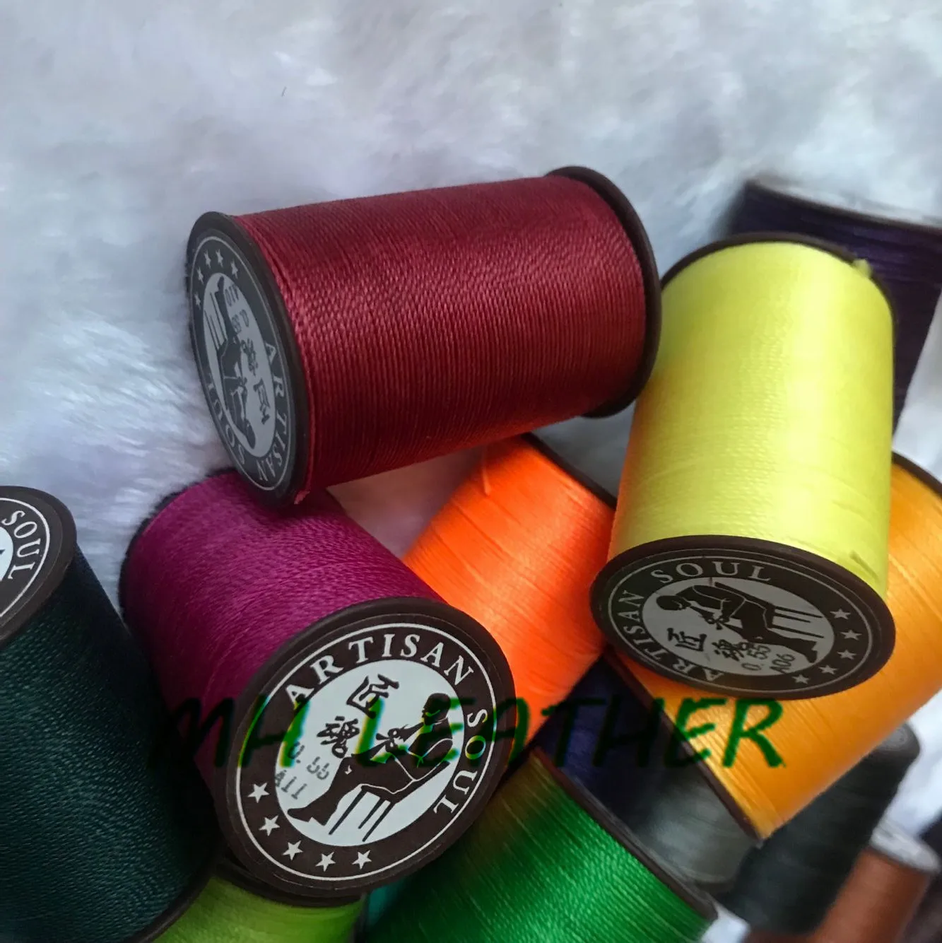 0.55mm 115m Premium Round Waxed Thread Cord for DIY Handmade Leather Craft Jewelry Making Handweaving Bracelet
