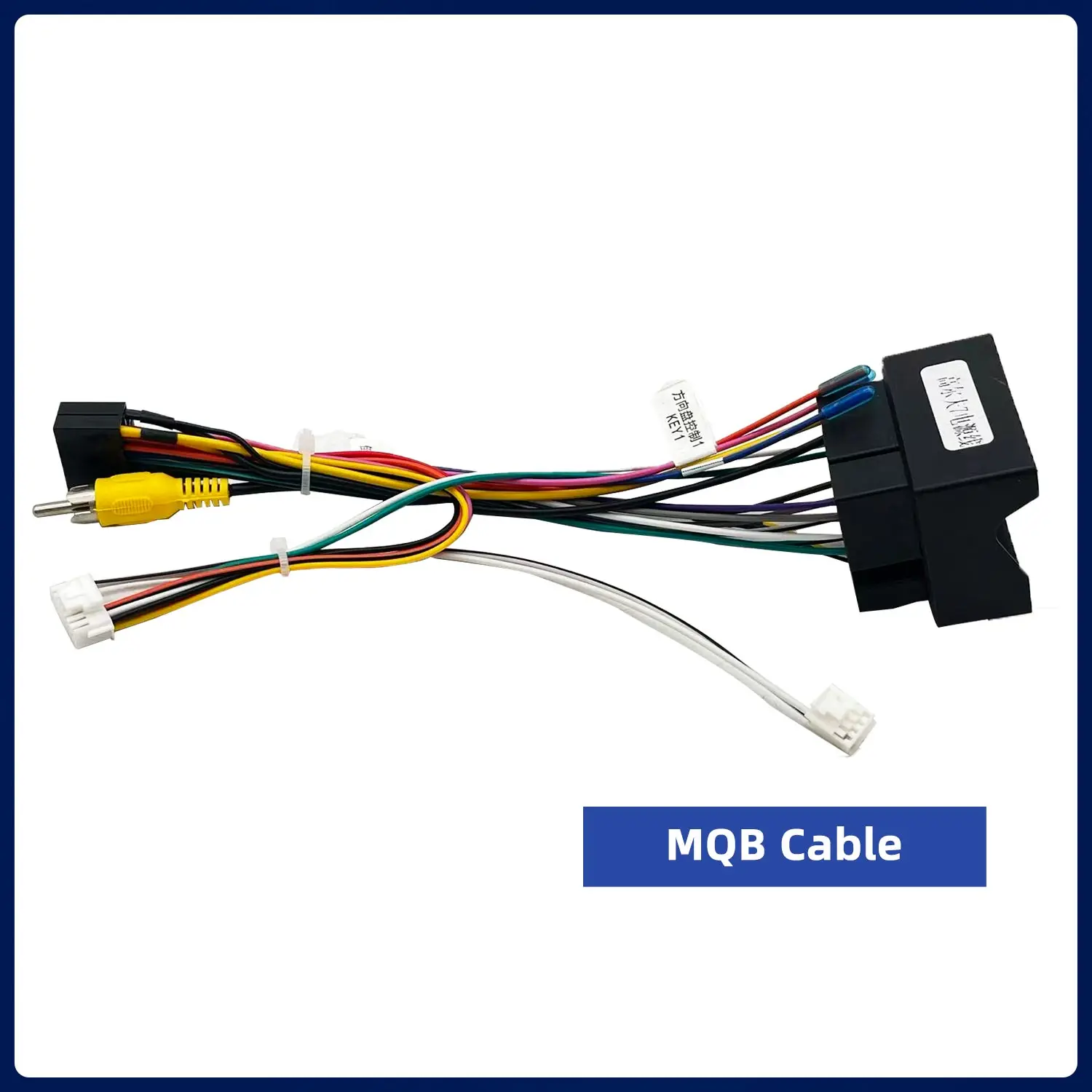 كابل توصيل الطاقة لواجهة راديو السيارة MQB العالمي لسيارة Volkswagen VW SEAT Skoda مشغل صوت الفيديو الوسائط المتعددة Autoradio