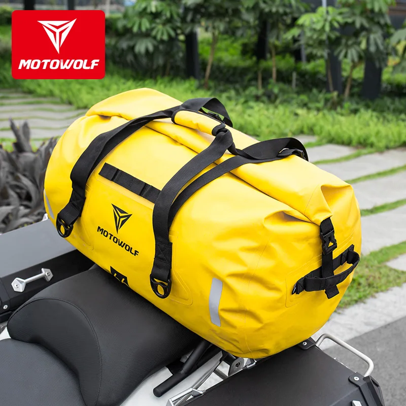 Moto Car Bag, Long-distance Cycling Waterproof Storage Bag Outdoor Camping Bag Waterproof Large Capacity Side Bag Luggage Bag