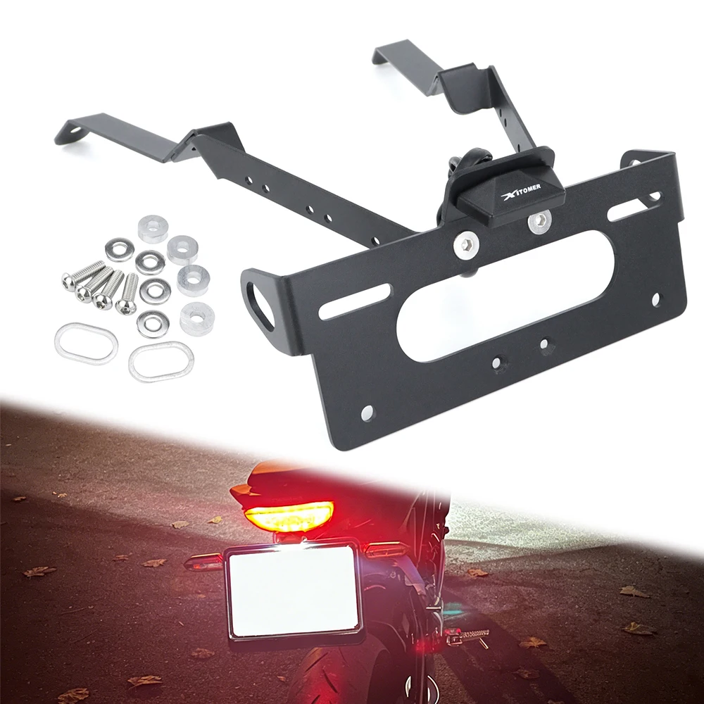 

Fit For Honda CB125R CB300R 2018-2024 2025 CB 300R 125R Motorcycle License Plate Holder Bracket Rear Tail Tidy Fender Eliminator