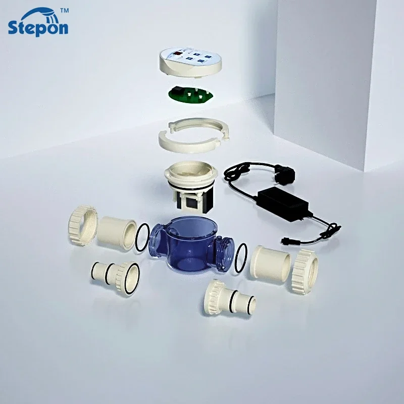 Stepon Electrolytic Salt Chlorination Machine Salt Chlorinator Cell Swimming Pool Salt Chlorinator