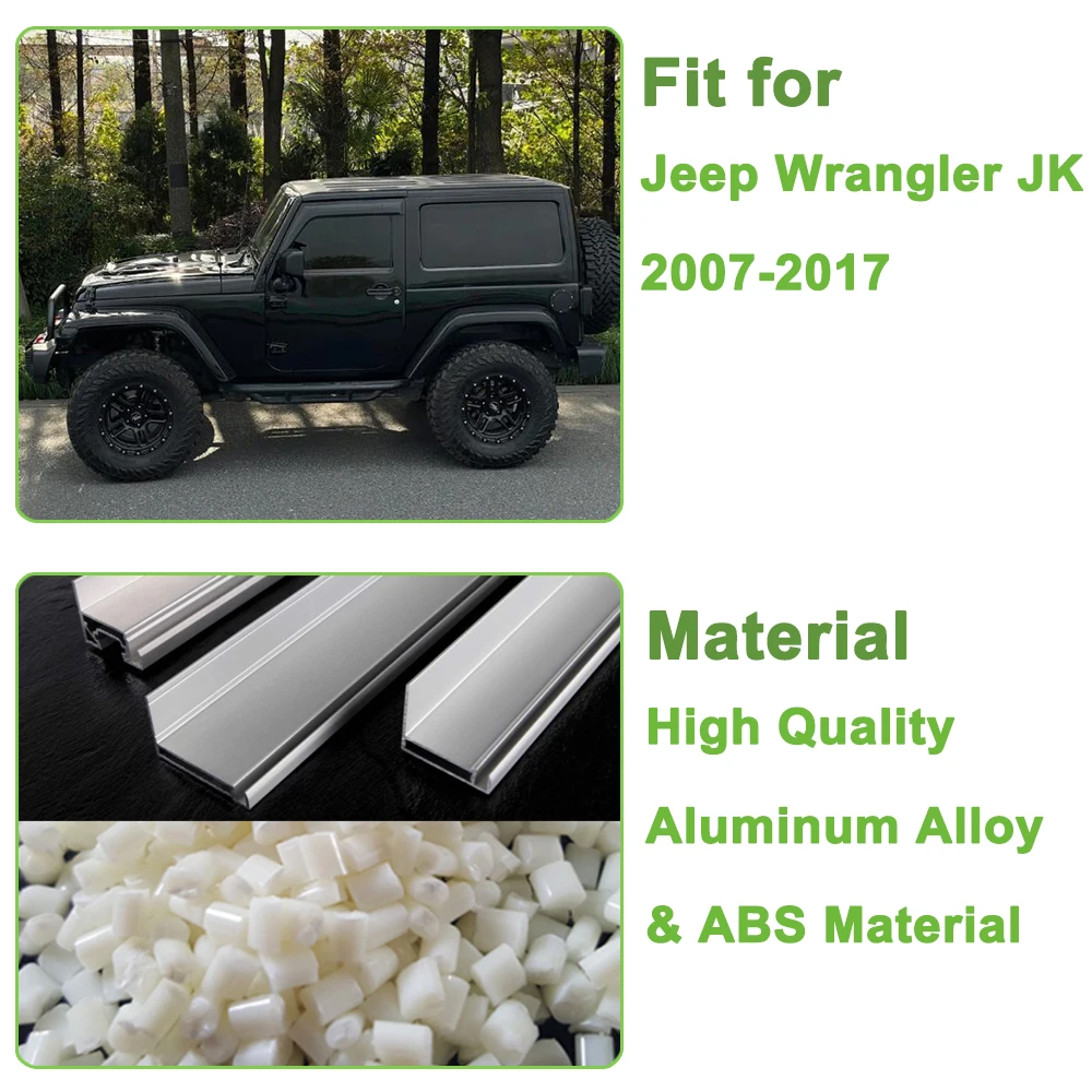 سيارة A-Pillor الرؤية الخلفية غطاء مرآة جانبية ل جيب رانجلر JK 2007 2008 2009 2010 2011 2012 2013 2014 2015 2016 2017 استبدال #3