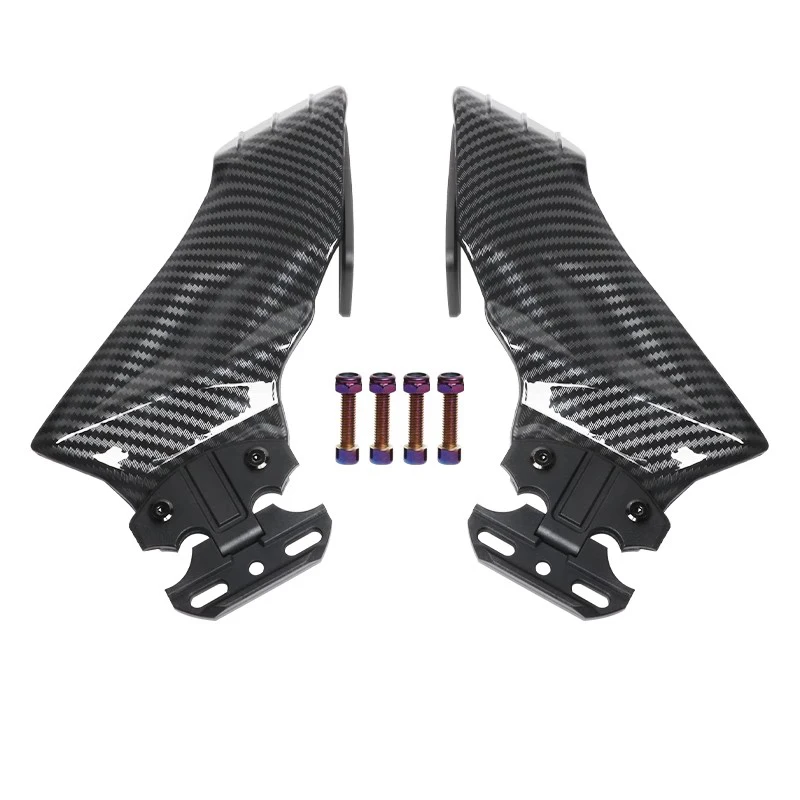 

Зеркало заднего вида Kawasaki Ninja с фиксированным крылом 400 650 500 300 250 Ninja 400 Ninja 500 Ninja 650 ZX6R ZX10R, аксессуары для мотоциклов