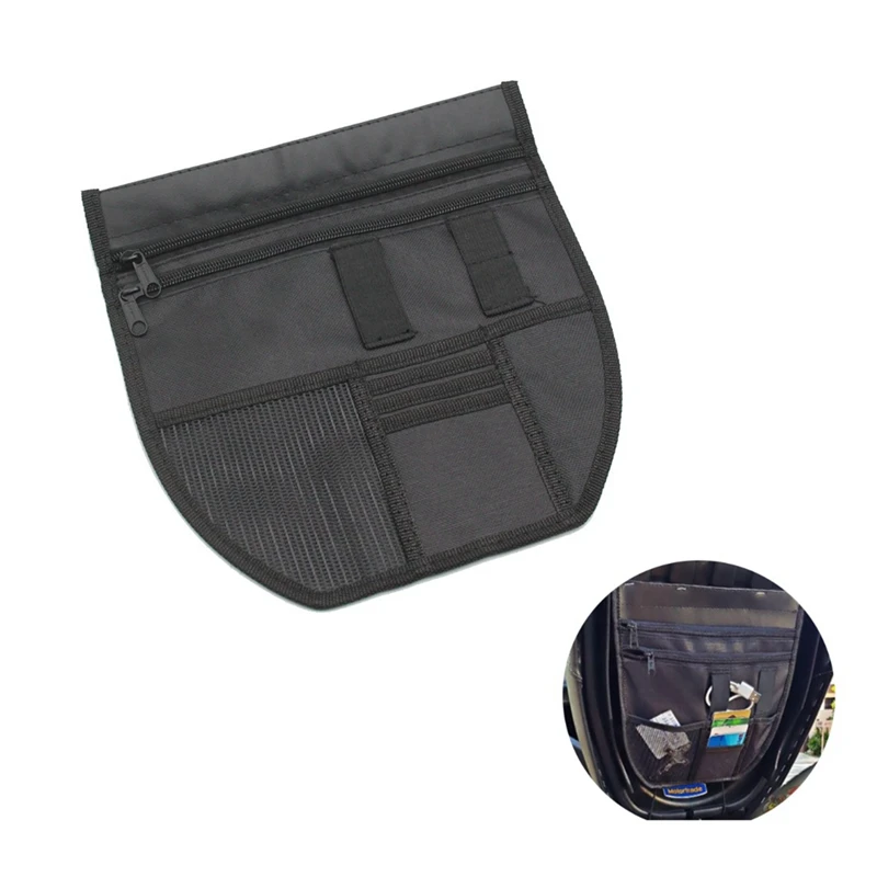 Bolsa de assento para scooter de motocicleta, organizador de documentos, armazenamento de objetos pequenos para yamaha nmax 155 v1/v2