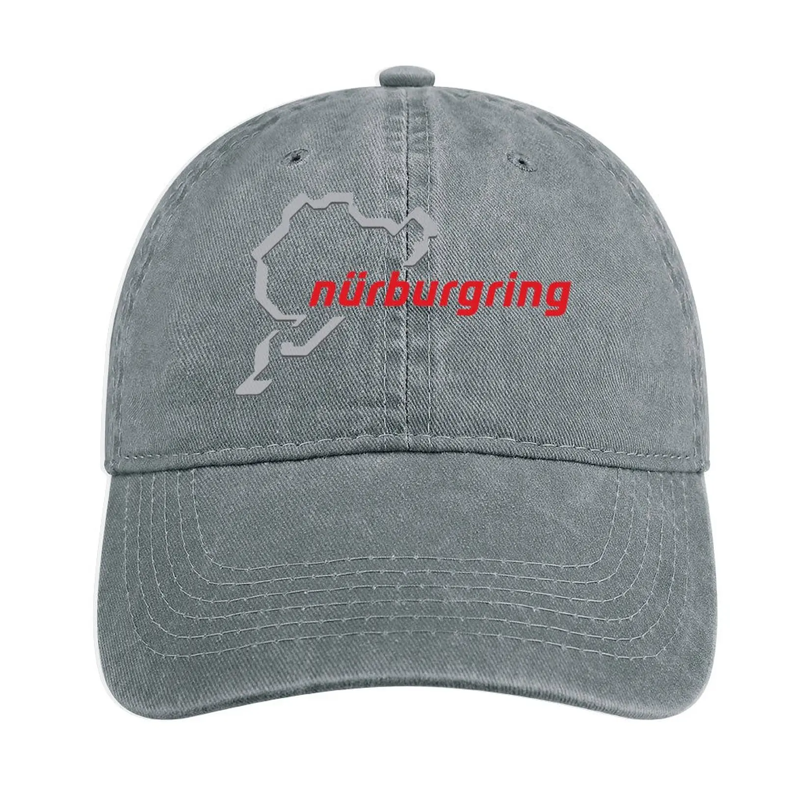 

Race Track Germany Nurburgring Cowboy Hat Golf Wear Hats Women'S Golf Wear Men'S