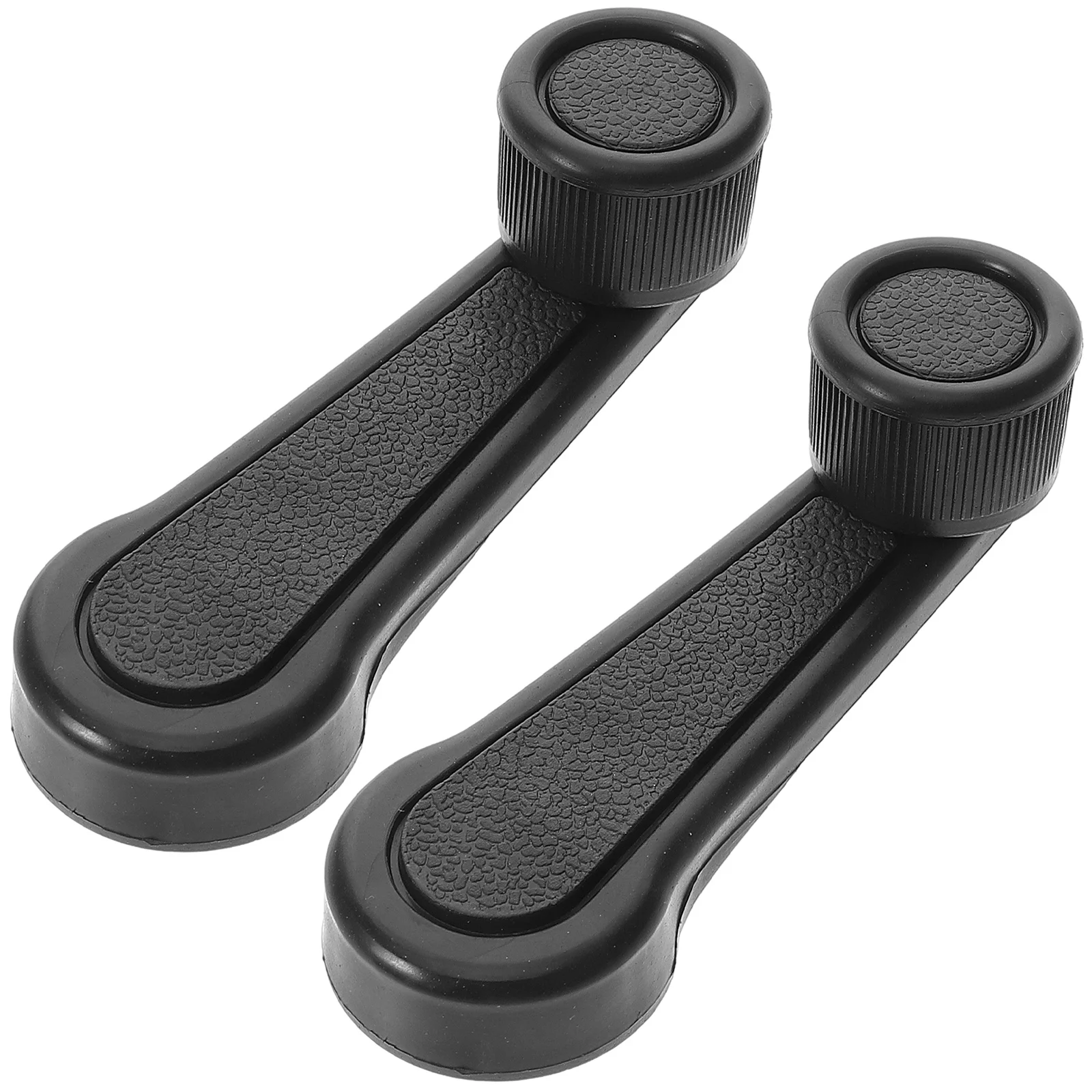 

Alipis 2pcs Window Lift Handle Replacement for Geo Tracker Truck Crank Handle ABS Black Sliding Door Curtain Rod
