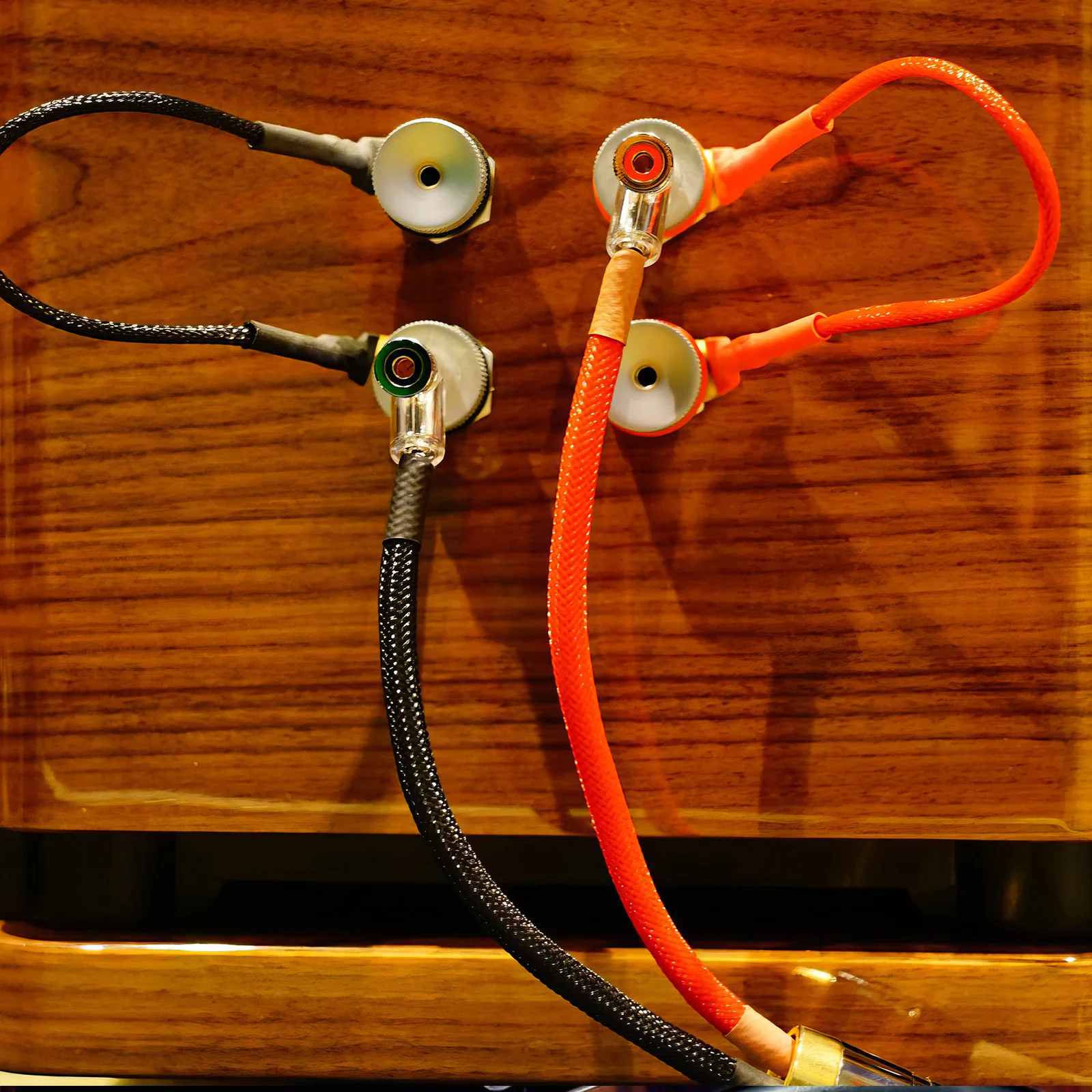 

10 Pairs Crimp Terminals 8 Gauge Red Black Boots Fork Connectors Gold Plated Speaker Audio Wire Cable Car Adapter