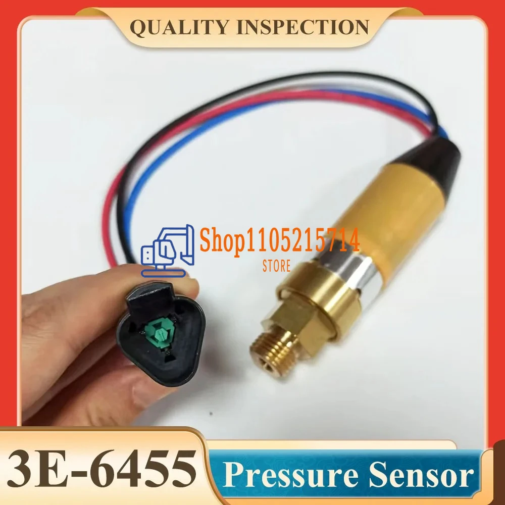 

Excavator Oil Pressure Sensor 3E6455 For E320B E330B E332B Engine Pressure Switch 3E-6455