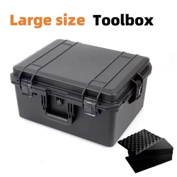 Large Size Tool Box ABS Plastic Case Toolbox for Mechanics Pelican Case Waterproof Hard Case Suitcase Tools Storage Box