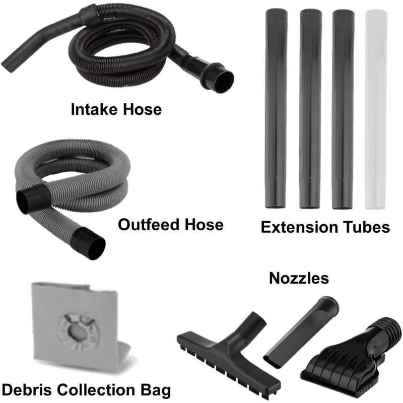 Half Off Ponds CleanSweep 1400 연못 진공청소기(13' 흡입 흡입 호스, 4개의 연장 튜브, 3개의 진공 노즐 포함)