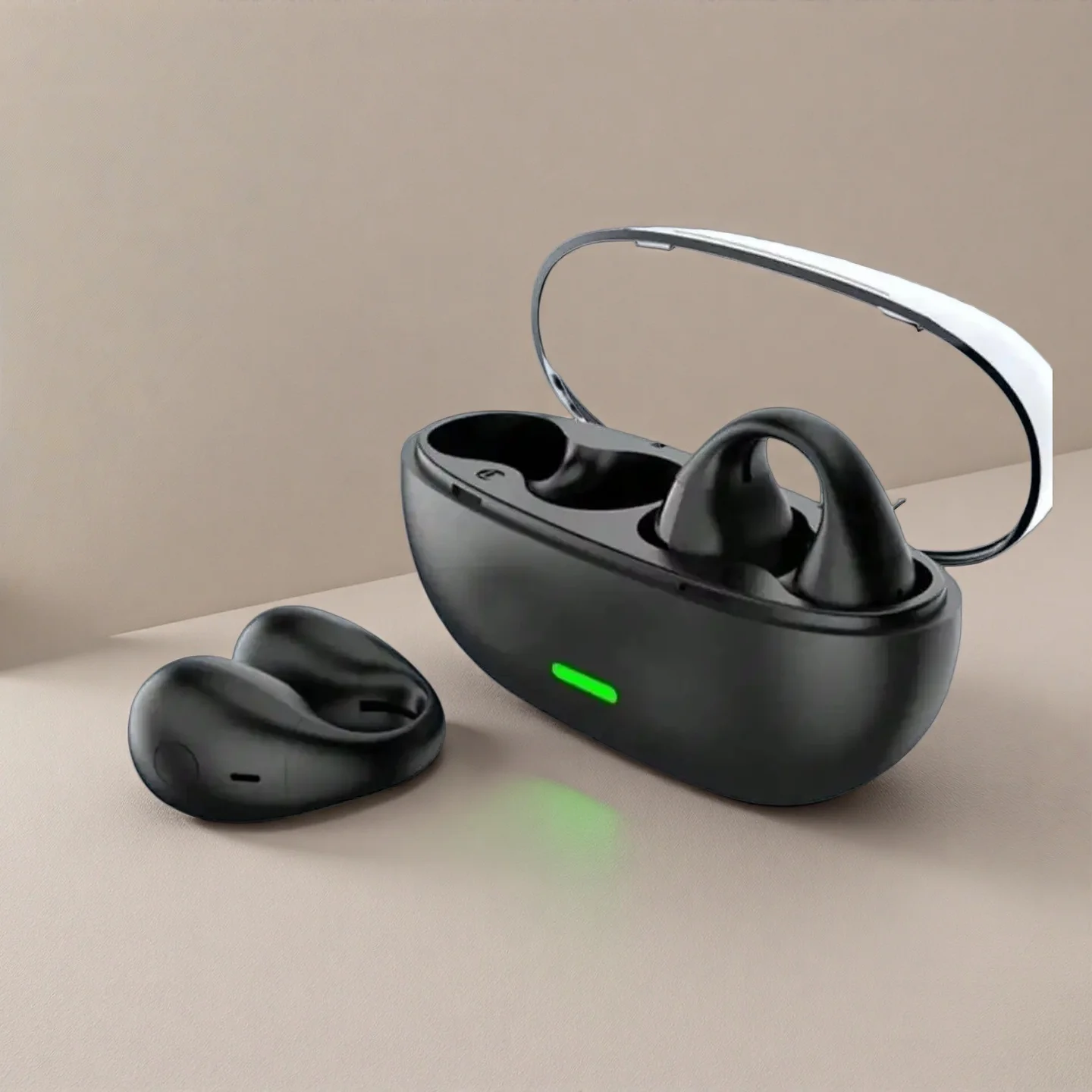 Mini Earclip High-quality Earplugs Sweat-proof HD Audio Wireless Bluetooth S22 Headphones OWS Touch