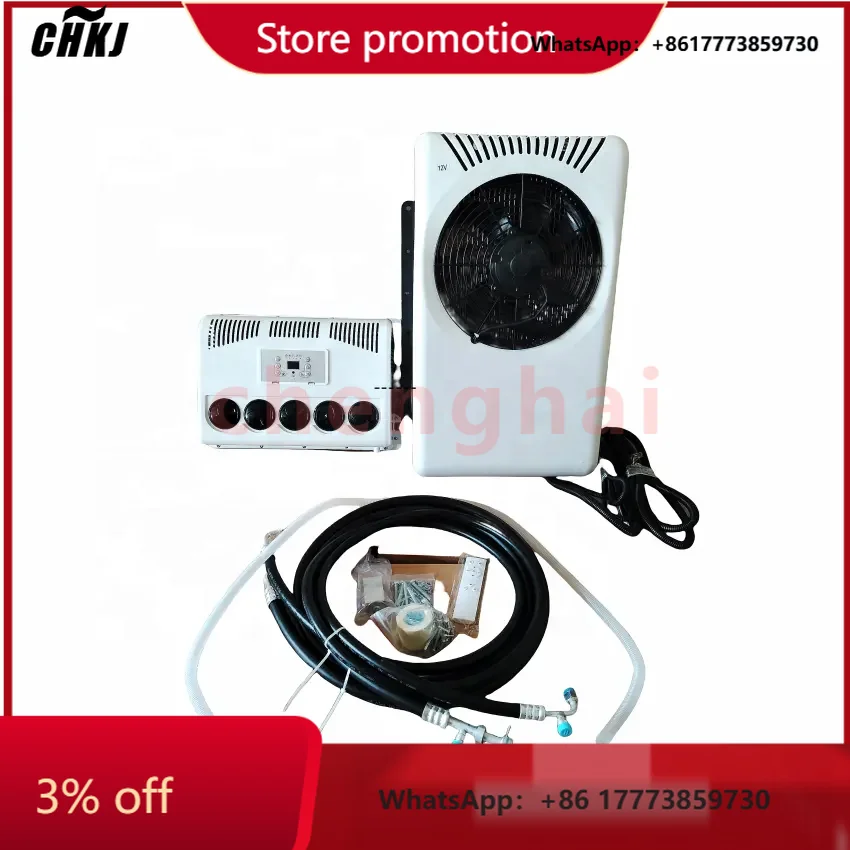 

CHKJ-2025NEW12v Mini Split Air Conditioning 12 Volt 24 Volt Battery Powered Air Conditioner for Trucks