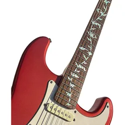 Árbol de la vida pegatina de incrustación de bajo de Guitarra, decoración de diapasón, pegatinas ultrafinas, ukelele, accesorios de Guitarra