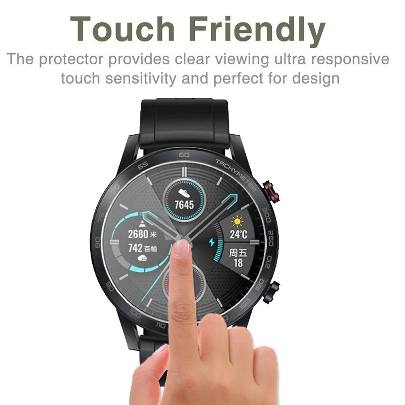 Tempered Glass for Honor Magic Watch 2 46mm Honor Watch GS Pro Glass Screen Protector Film Protection Foil