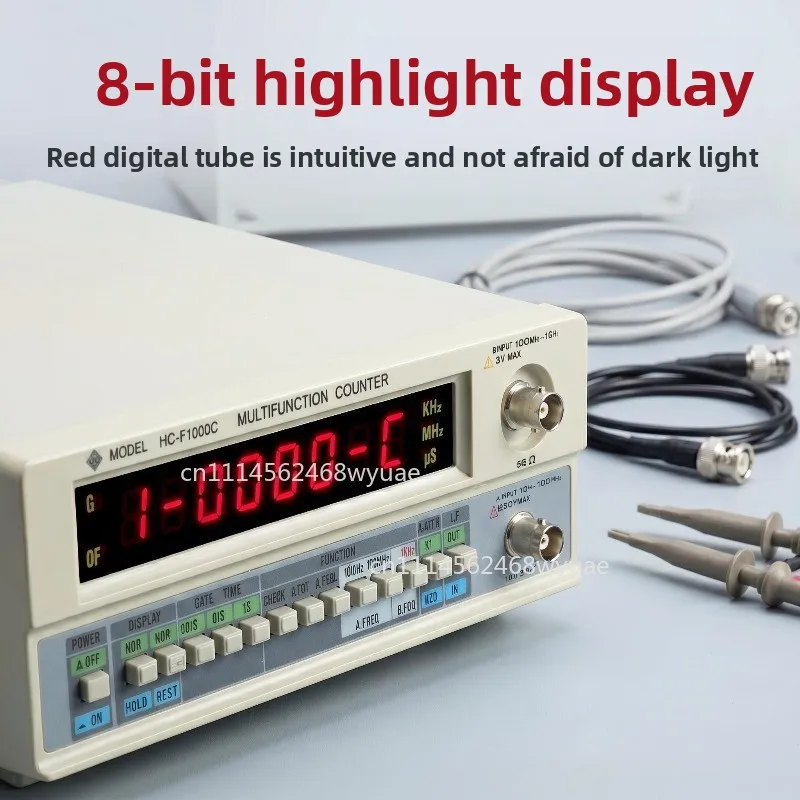 Frequency Meter 2.7G Frequency Crystal Oscillator Signal Counter Test 8 Led Display Hc-F2700L