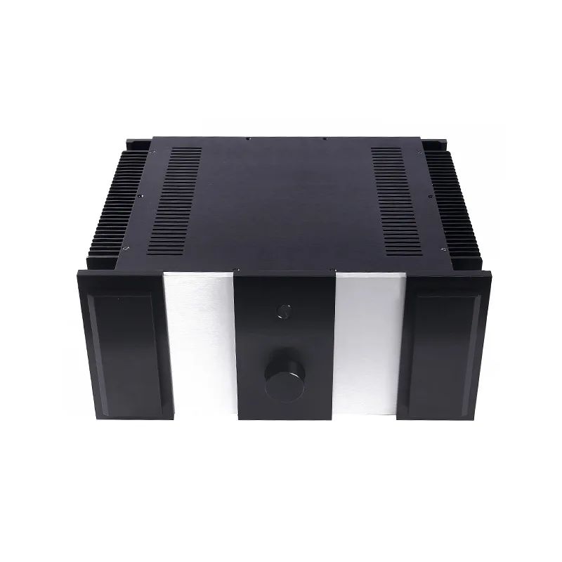 

heat dissipation all-aluminum chassis on both sides, luxury large armor amplifier box 4822 pure rear stage 485 * 410 * 220