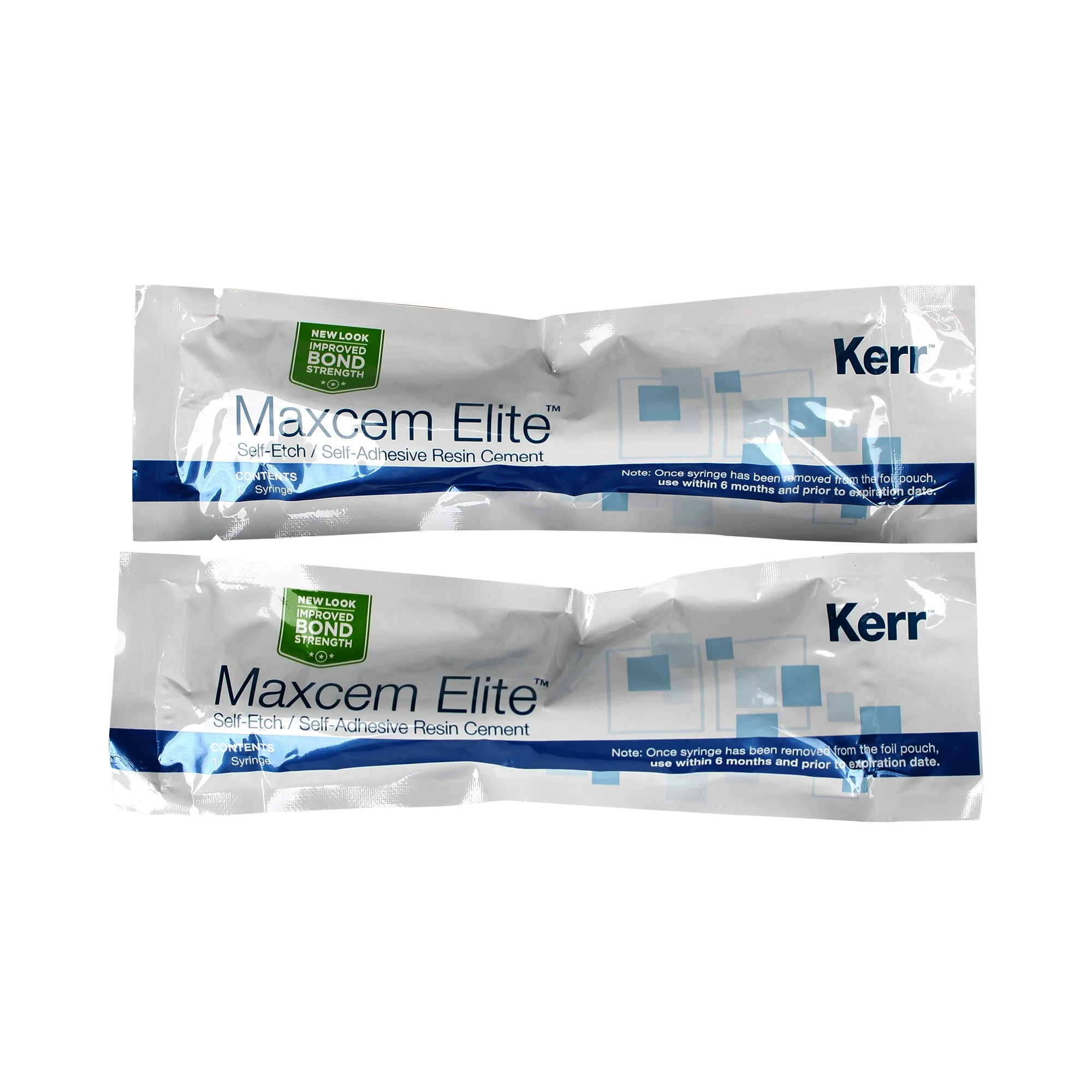 

KERR Maxcem Elite Dental Resin Doorplate 33872, Transparent Color, For Restorations Made Of Metal, Ceramic And Resin, 5g×2/box