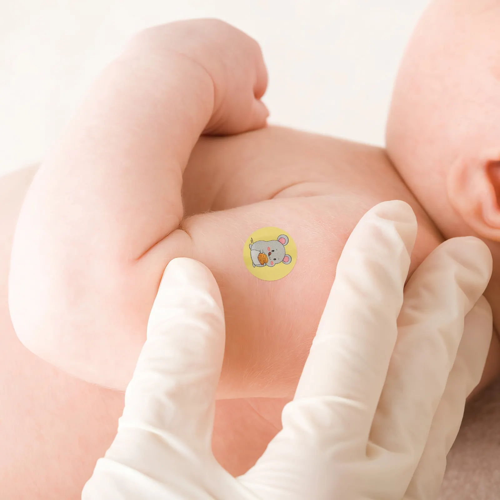 

120Pcs Cartoon Adhesive Bandages Mini Round Waterproof Breathable Small Wound Care Bandages for Kids Adults Outdoor Emergency