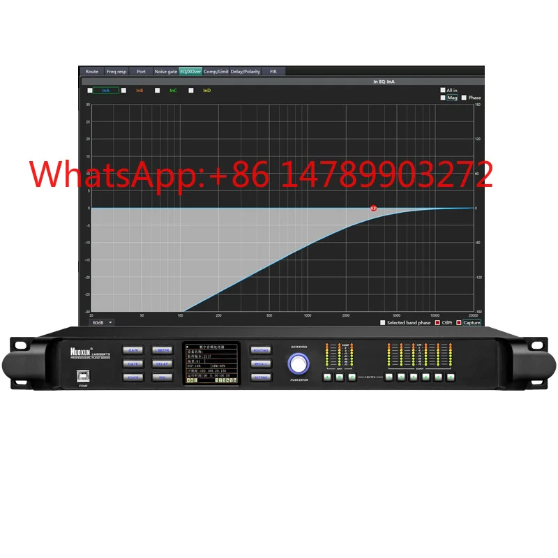 3 In 6 Out 96K FIR Processor Digital Effect Stage Speaker Management Equipment