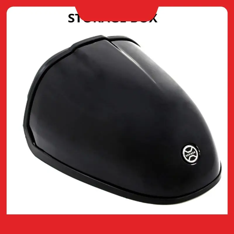 

Tail Backrest Storage Box Motorcycle Tail Backrest Storage Box Motorcycle Storage Box For BMW RNINET Silvery