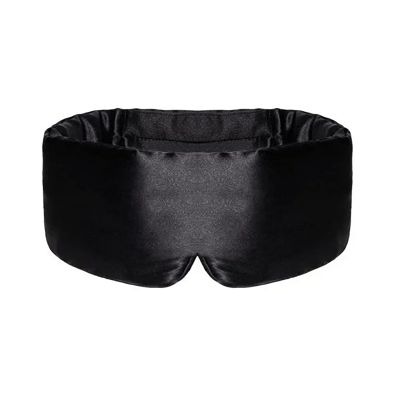Silk Sleep Mask Soft Pressureless Sleeping Mask Silk Adjustable Wide Ear Cover & Nap Soft Padded Sleep Mask 1/4 pcs - view 4