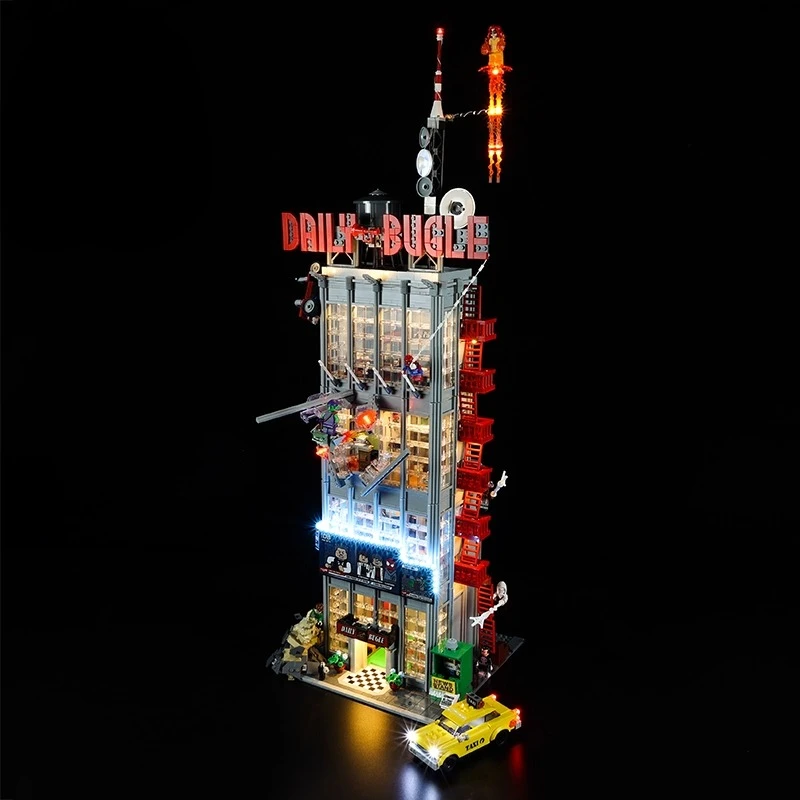 LED-verlichtingsset geschikt voor LEGO Daily Bugle 76178 bouwstenen DIY-lampspeelgoed (exclusief modelstenen)
