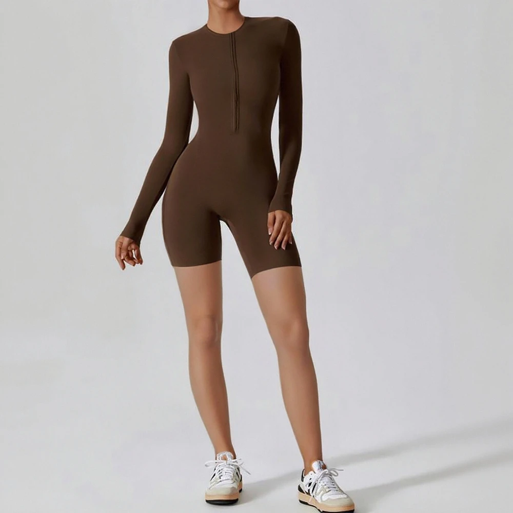 

Spring Casual Round Neck Jumpsuit Women's Fashion Comfortable Fit One-Piece Suit Spring Summer Clothes Style