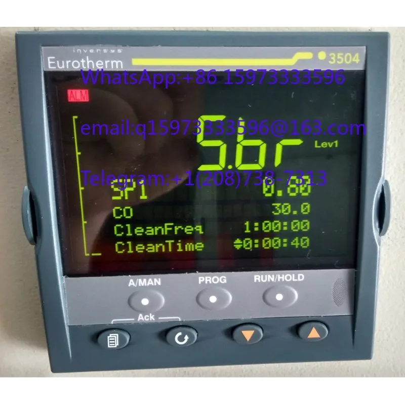 Instrumento de control de carbono de alta precisión SSI AC20 DC3200 utilizado para el tratamiento térmico en hornos de cinta de malla, reemplazando los procesos 3504 y 3508.