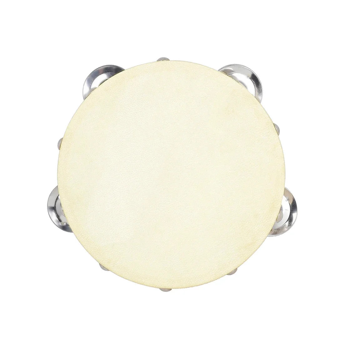 Orff Tambourine 6 Inch Sheepskin Handshake Drum Children Musical Instruments For Kids Enlightenment Education Children's Gift