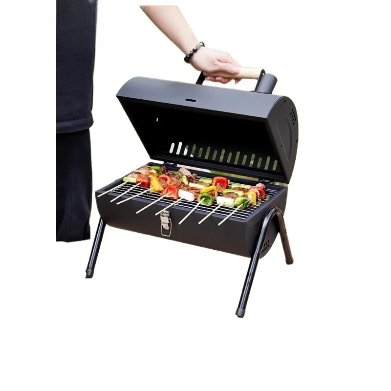 

Barbecue Grill Outdoor Home Camping Folding Portable
