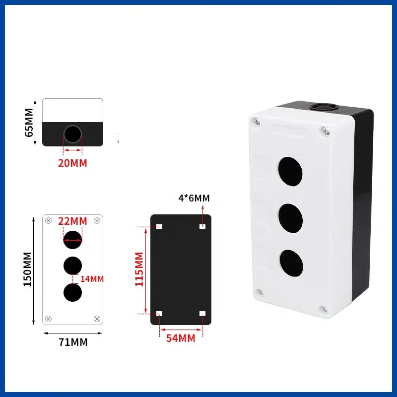 Variant: 3 Hole White