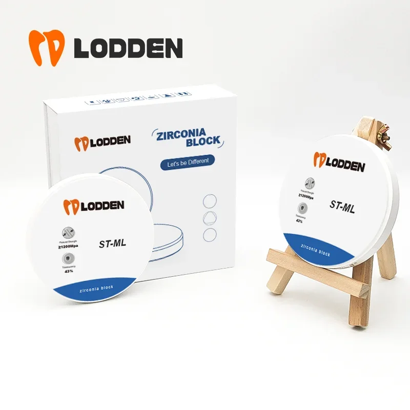 LODDEN Dental wielowarstwowe bloki cyrkonowe ST-ML 98x16mm CAD CAM materiały stomatologiczne otwarty system wytrzymałość ≥1200Mpa Vita 16