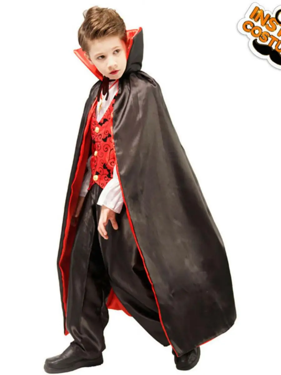 Neue Halloween Terror Kinder Maskerade Cosplay Kostüm Bühne Leistung Outfit Junge Traditionelle Chinesische Ethnische Kleidung