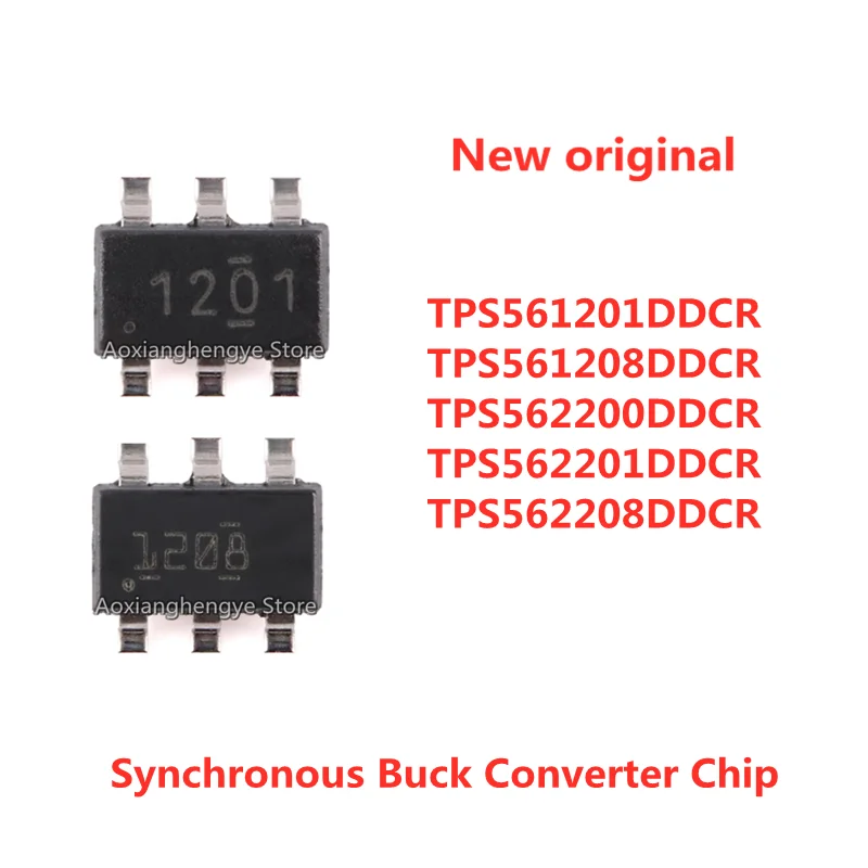 10PCS TPS561201DDCR TPS561208DDCR TPS562200DDCR TPS562201DDCR TPS562208DDCR SOT23-6 Synchronous Buck Converter Chip