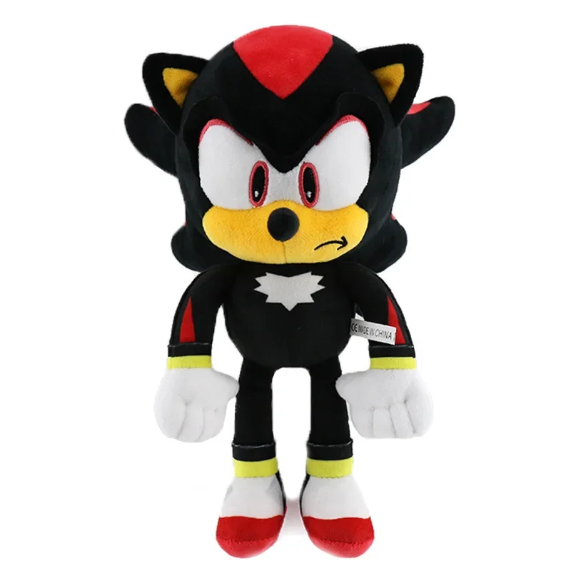 30cm High Quality Sonic Plush Toy Knuckles Tails Amy Rose Plush Doll Cute Soft Stuffed Plush Doll Birthday Gift for Children