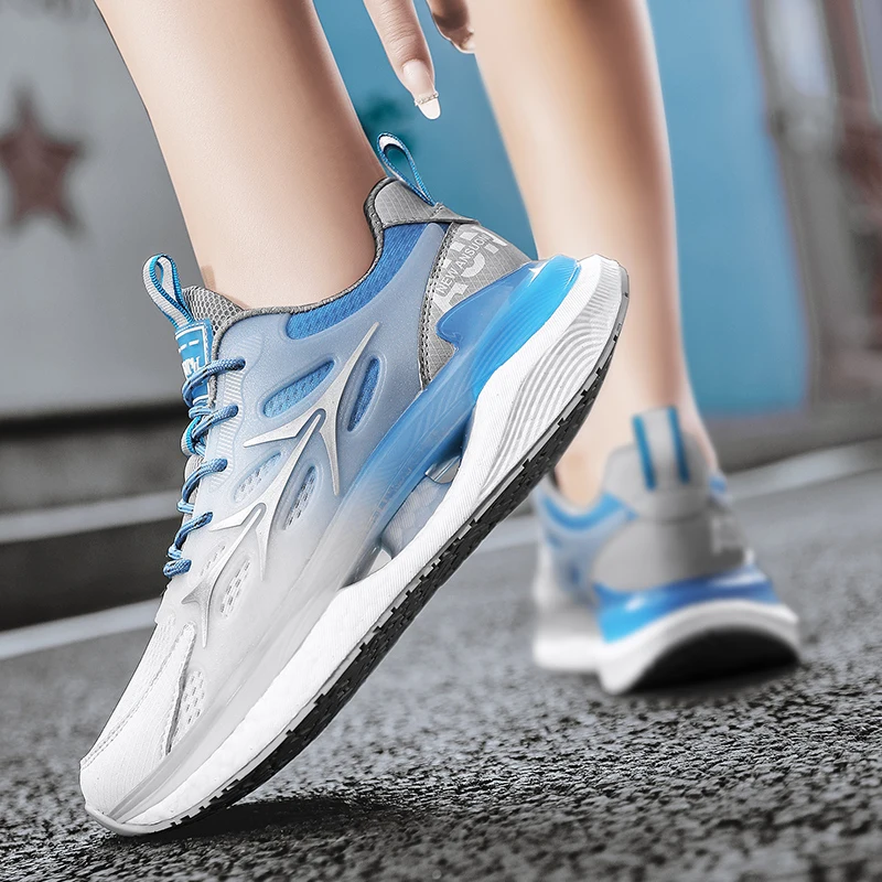 

Men's Shoes Breathable All-match Mesh Shoes Casual Sports Trendy Shoes Men's All-match Wear-resistant Running Shoes for Men