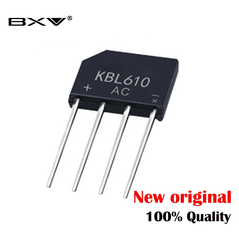 5 Stuks 2a 3a 4a 6a 8a 10a 15a 600V 800V 1000V Diode Brug Gelijkrichter Kbp206 210 310 Kbl406 410 608 610 Kbu810 1010 1510 Nieuwe